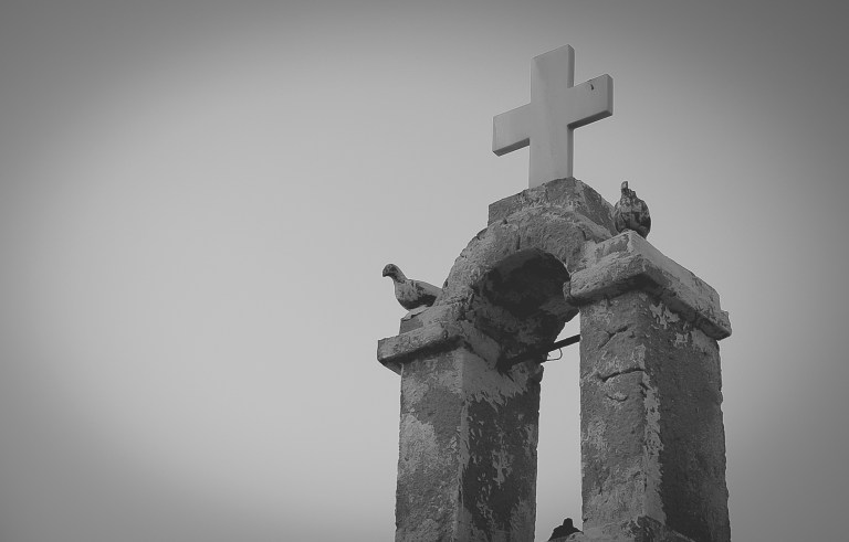 Greece Anafi, island seen from Santorini everyday