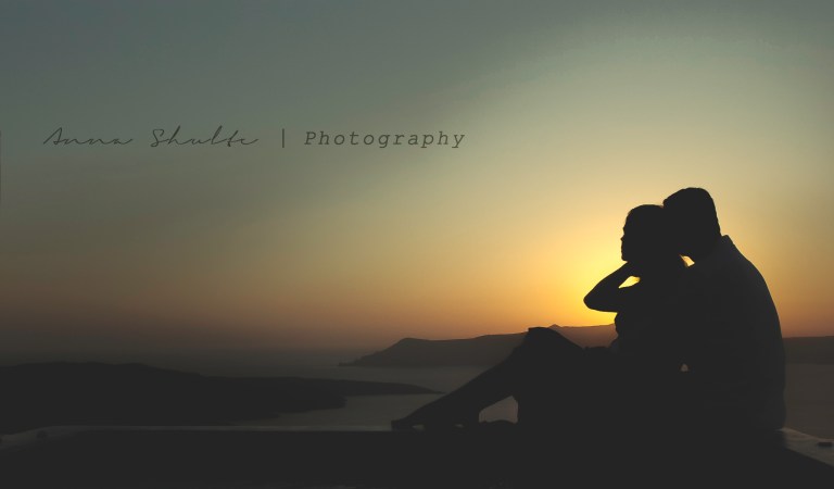 Santorini based Portrait Photographer Anna Shulte, Greece, Sunset