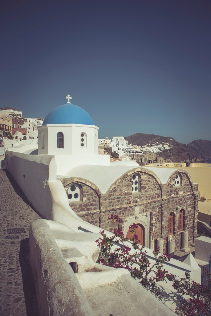 Oia village, Santorini. Greece