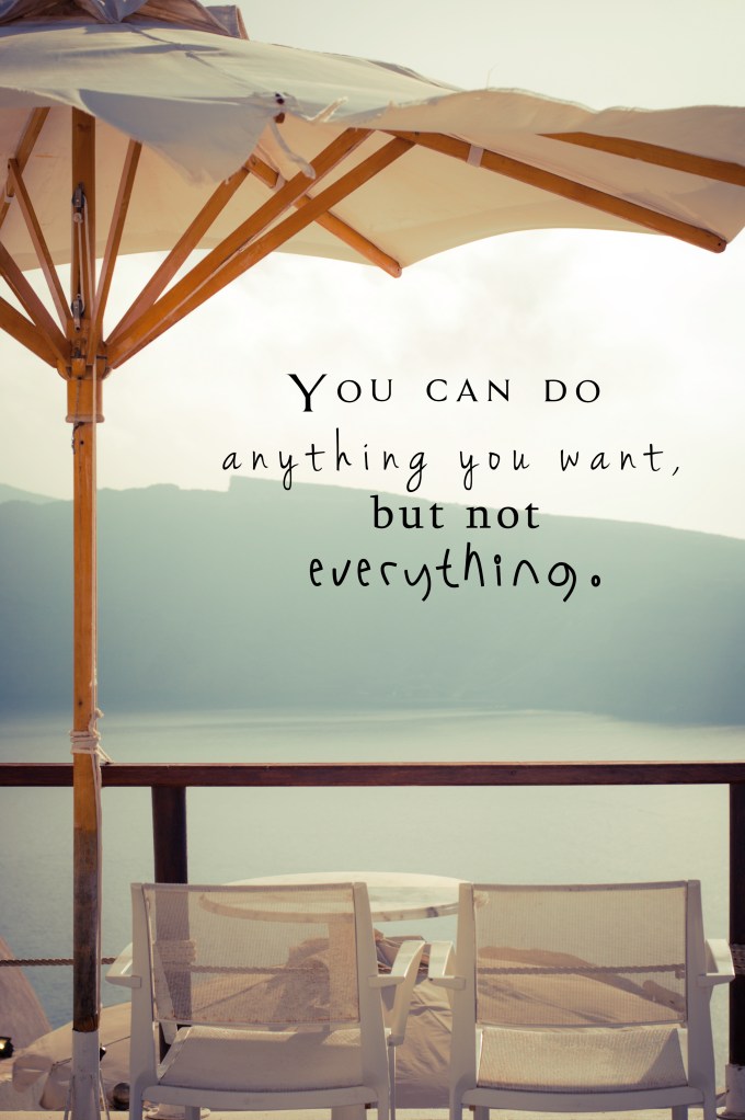 Quote, Sunset Santorini, Greece.