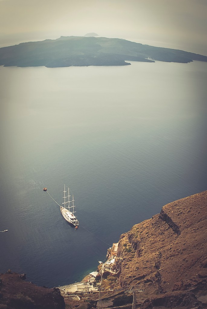 Santorini volcano