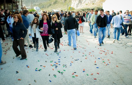 Greek tradition : Burning of Judas!