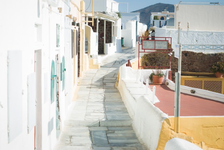 Oia street
