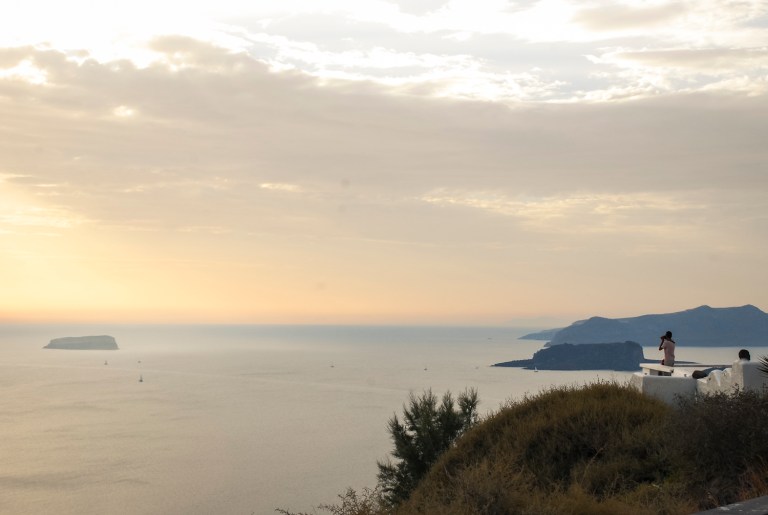 Santorini in Autumn