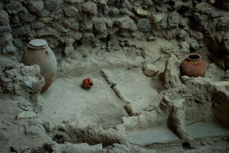 Santorini museum in Akrotiri