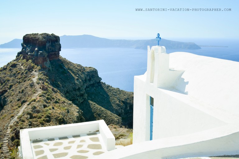 Imerovigli village church