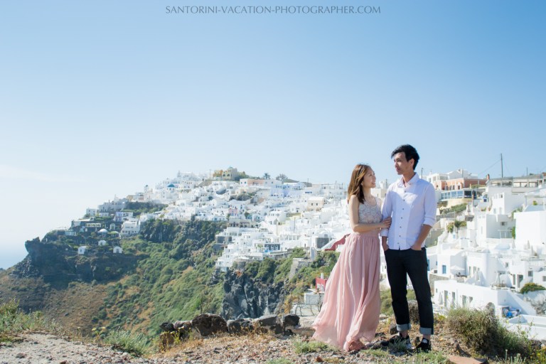 Destination travel photo shoot