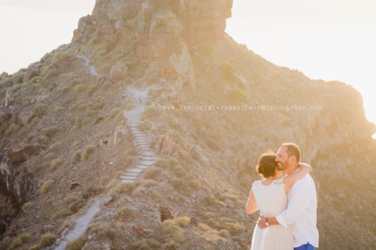 Santorini portrait shoot VOW RENEWAL CEREMONY greece
