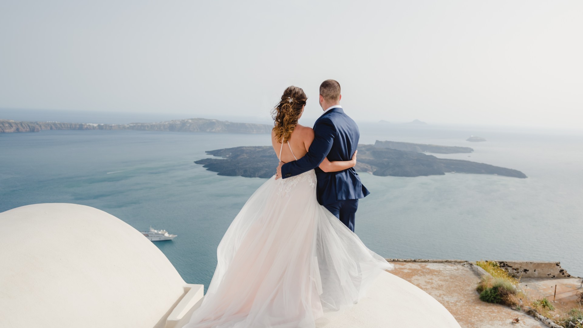 santorini post-wedding session