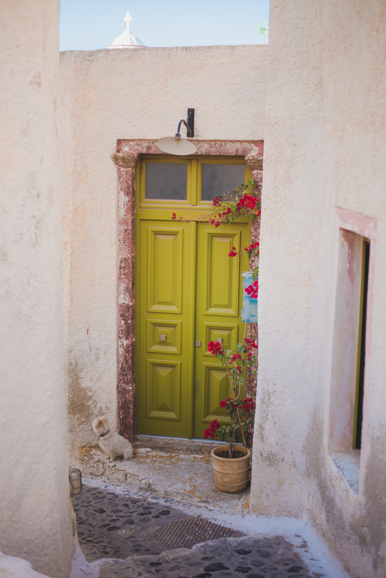 Santorini doors
