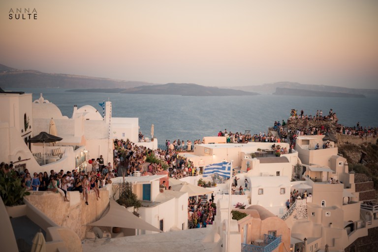SUNSET AT OIA’S OLD CASTLE